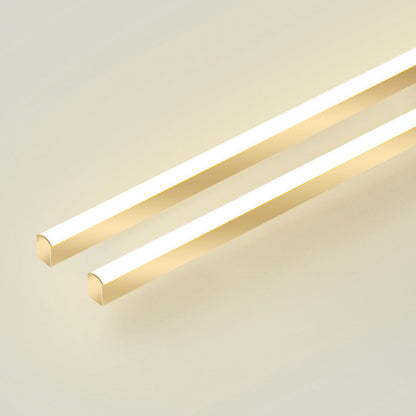 مصباح سقف LED شبه مسطح بتصميم هندسي من الأكريليك مصنوع من الحديد والألومنيوم بتصميم عصري بسيط للممر