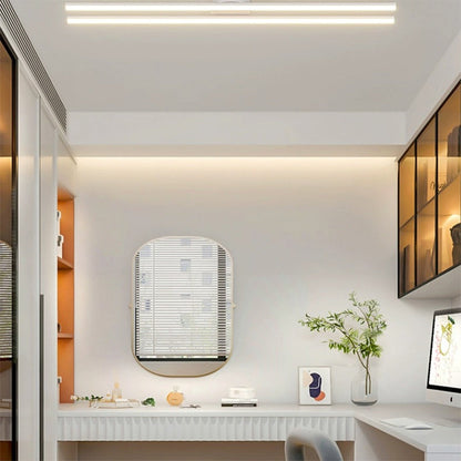 مصباح سقف LED شبه مسطح بتصميم هندسي من الأكريليك مصنوع من الحديد والألومنيوم بتصميم عصري بسيط للممر