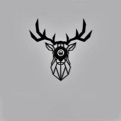Contemporary Creative Iron Deer Butterfly Snowflake 1-Light Wall Sconce Lamp For Bedroom Bedside And Living Room