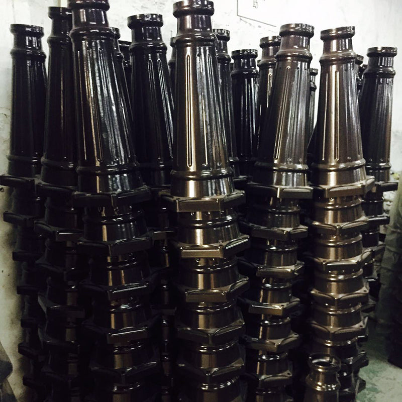 Traditional European Waterproof Aluminum Glass Lantern-Style 2/3-Light Outdoor Light Landscape Lighting For Garden & Outdoor Patio