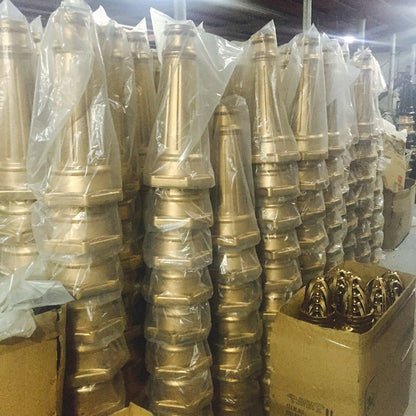 Traditional European Waterproof Aluminum Glass Lantern-Style 2/3-Light Outdoor Light Landscape Lighting For Garden & Outdoor Patio