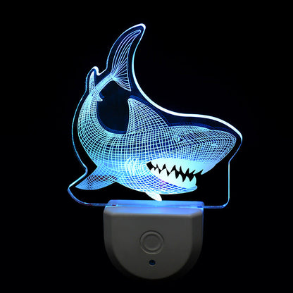 مصباح حائط LED بتصميم شجرة عيد الميلاد الكرتونية من الأكريليك المعاصر الإبداعي لغرفة النوم