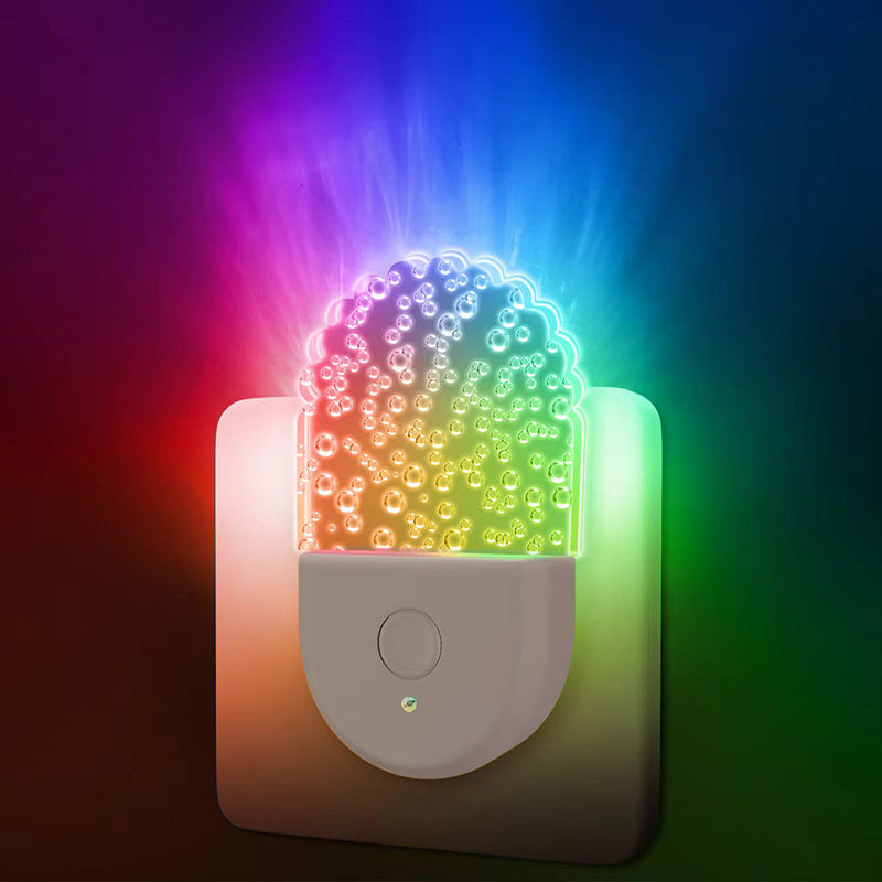 مصباح حائط LED بتصميم شجرة عيد الميلاد الكرتونية من الأكريليك المعاصر الإبداعي لغرفة النوم