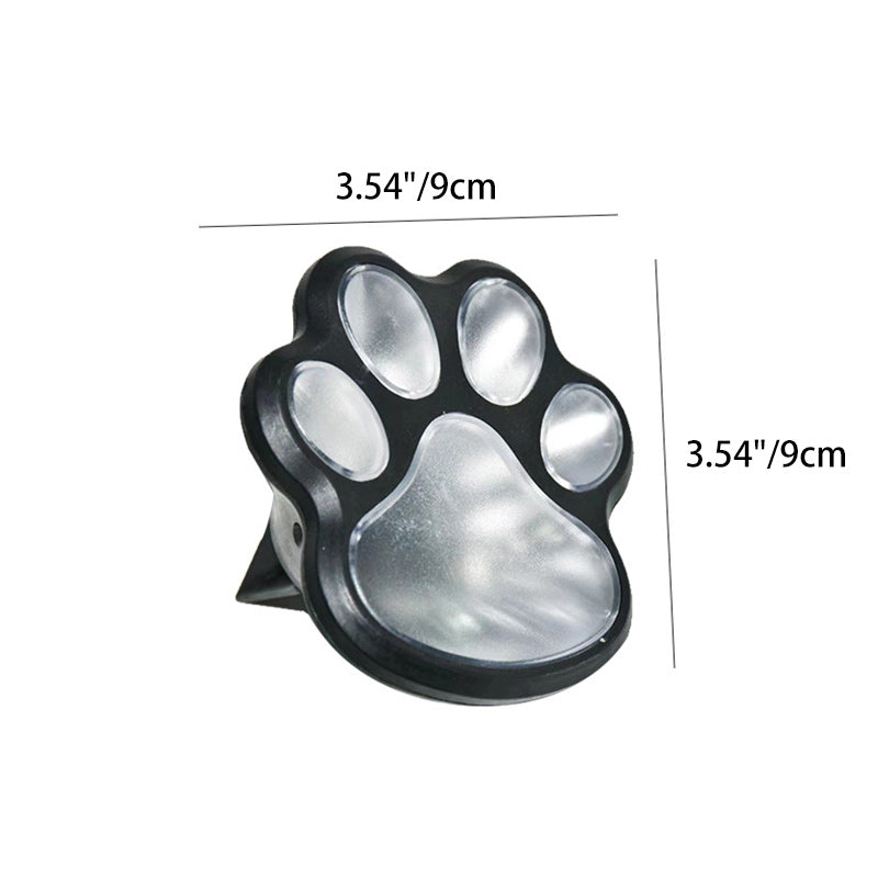 Contemporary Creative Solar Waterproof PP & PS Cat Paw LED Outdoor Light Landscape Lighting For Garden & Outdoor Patio