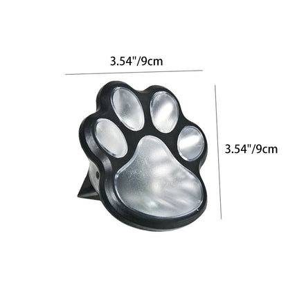 Contemporary Creative Solar Waterproof PP & PS Cat Paw LED Outdoor Light Landscape Lighting For Garden & Outdoor Patio