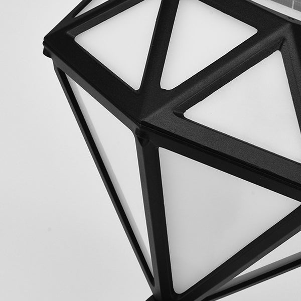 Contemporary Creative Solar Waterproof Aluminum & PC Diamond LED Outdoor Light Landscape Lighting For Garden & Outdoor Patio