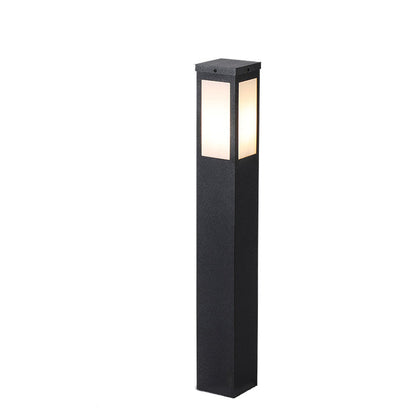 Modern Minimalist Waterproof Metal & PC Pillar 1-Light Outdoor Light Landscape Lighting For Garden & Outdoor Patio