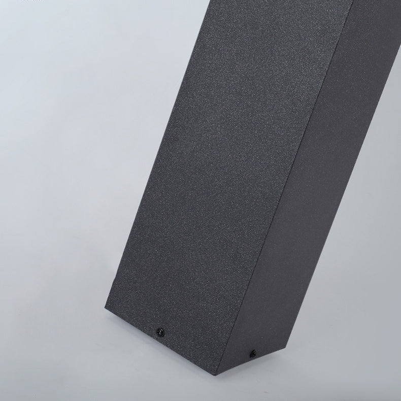 Modern Minimalist Waterproof Metal & PC Pillar 1-Light Outdoor Light Landscape Lighting For Garden & Outdoor Patio