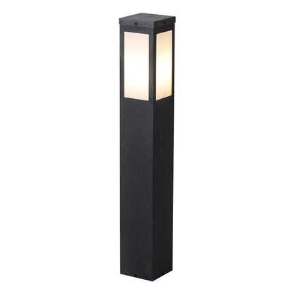 Modern Minimalist Waterproof Metal & PC Pillar 1-Light Outdoor Light Landscape Lighting For Garden & Outdoor Patio