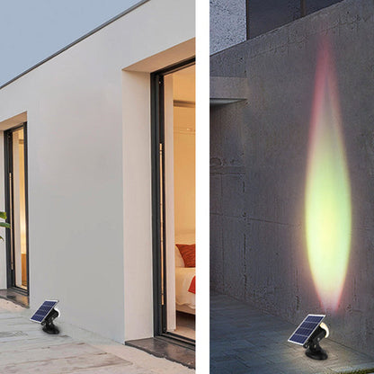 Modern Simplicity Solar Waterproof Aluminum Crystal Camera-Shaped LED Outdoor Light Ambient Spotlight For Garden And Outdoor Patio