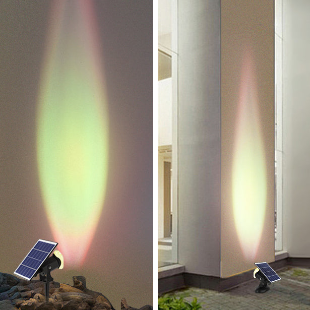 Modern Simplicity Solar Waterproof Aluminum Crystal Camera-Shaped LED Outdoor Light Ambient Spotlight For Garden And Outdoor Patio