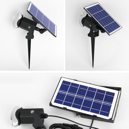 Modern Simplicity Solar Waterproof Aluminum Crystal Camera-Shaped LED Outdoor Light Ambient Spotlight For Garden And Outdoor Patio