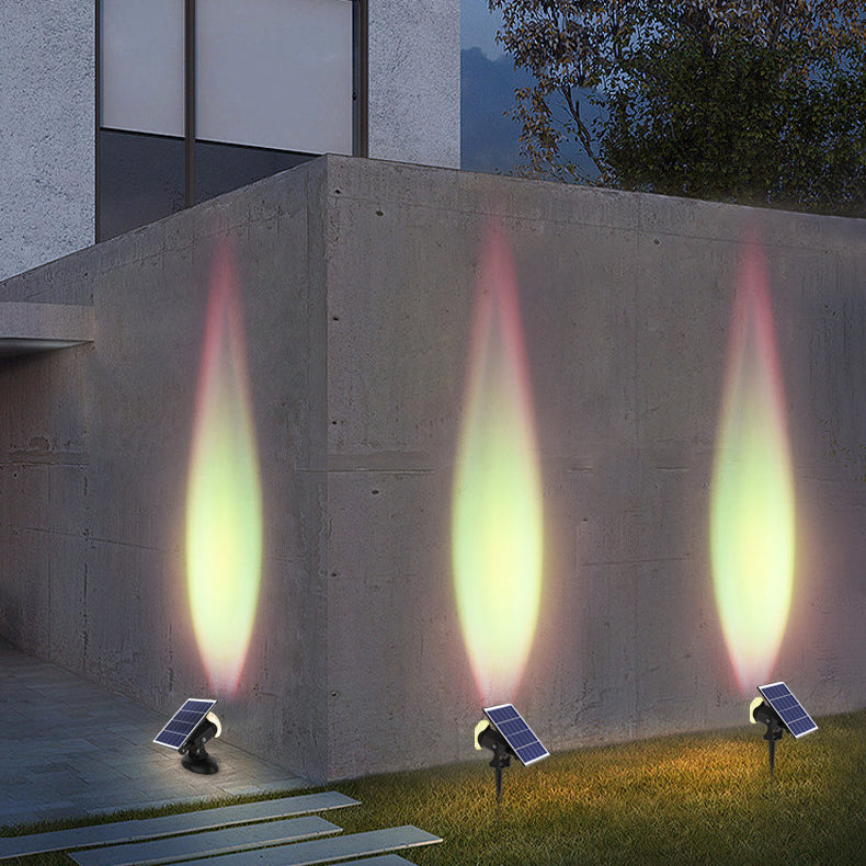 Modern Simplicity Solar Waterproof Aluminum Crystal Camera-Shaped LED Outdoor Light Ambient Spotlight For Garden And Outdoor Patio