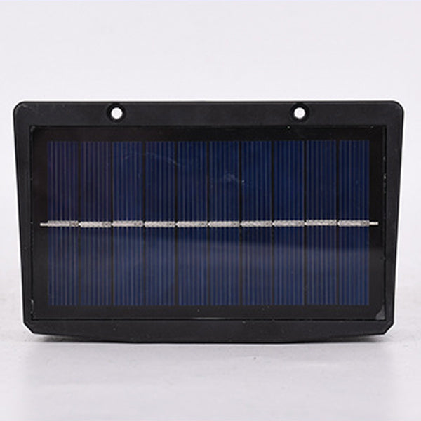 Modern Simplicity Solar Waterproof ABS Rectangular LED Wall Sconce Lamp For Garden And Outdoor Patio