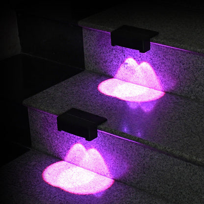 Modern Simplicity Solar Waterproof ABS Rectangular LED Wall Sconce Lamp For Garden And Outdoor Patio
