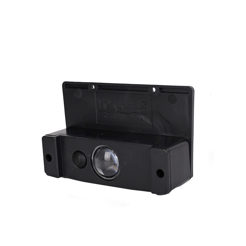 Modern Simplicity Solar Waterproof ABS Rectangular LED Wall Sconce Lamp For Garden And Outdoor Patio