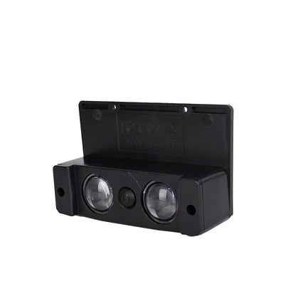 Modern Simplicity Solar Waterproof ABS Rectangular LED Wall Sconce Lamp For Garden And Outdoor Patio
