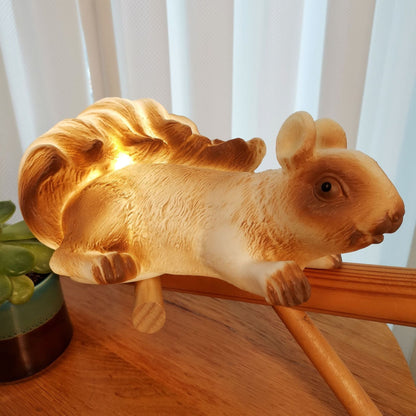 Contemporary Creative Solar Waterproof PVC Squirrel LED Outdoor Light Landscape Lighting For Garden Decoration