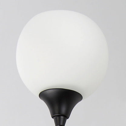 Contemporary Nordic Glass Crystal Iron Bubble Branch 1/2-Light Wall Sconce Lamp For Living Room & Bedroom