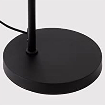 Modern Minimalist Iron Glass Pillar 1-Light Standing Floor Lamp For Living Room And Bedroom