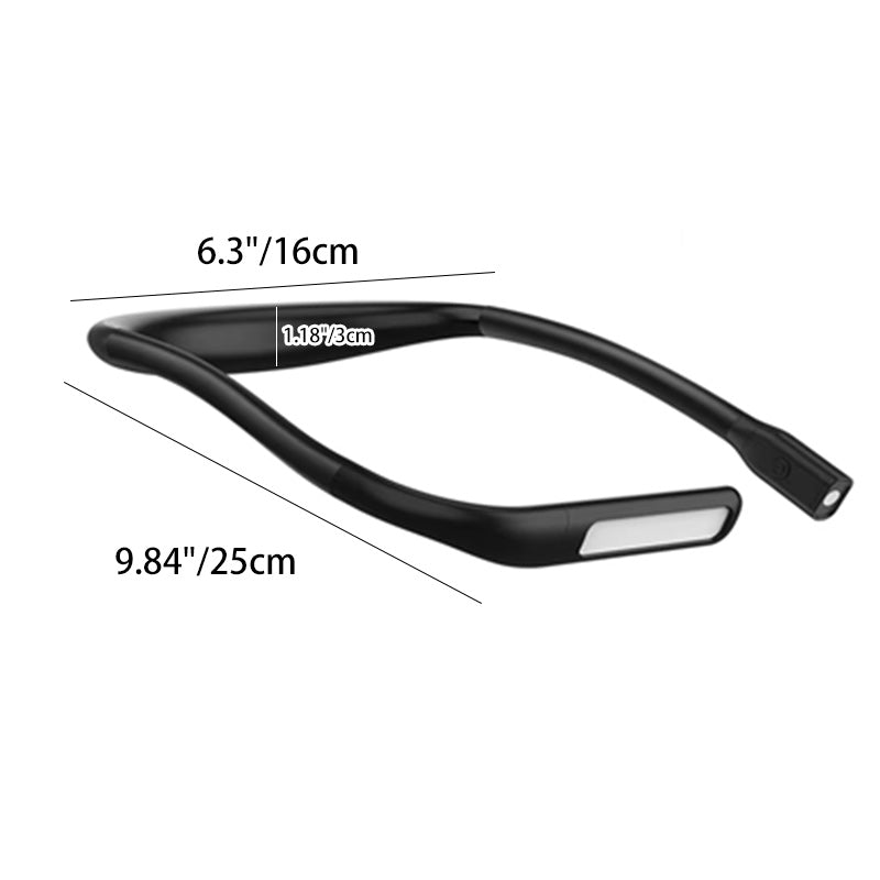 Modern Minimalist Silicone ABS U-Shape LED Rechargeable Desk Lamp For Bedroom And Study