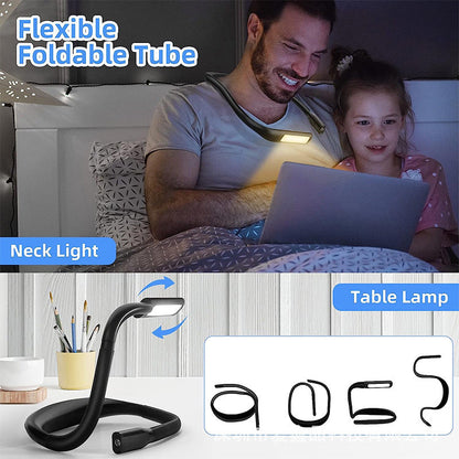 Modern Minimalist Silicone ABS U-Shape LED Rechargeable Desk Lamp For Bedroom And Study