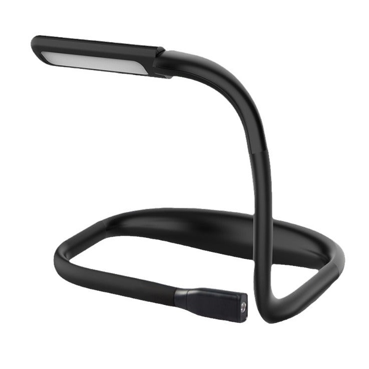 Modern Minimalist Silicone ABS U-Shape LED Rechargeable Desk Lamp For Bedroom And Study