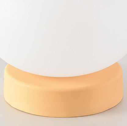 Contemporary Creative Pear Plastic Resin LED Table Lamp For Living Room