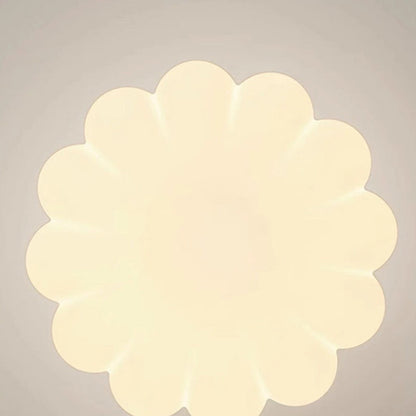 Contemporary Scandinavian Round Iron Acrylic 1-Light Pendant Light For Bedroom