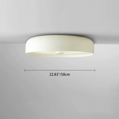 寝室用コンテンポラリースカンジナビア風パイシェイプアイアンアクリルLEDフラッシュマウントシーリングライト