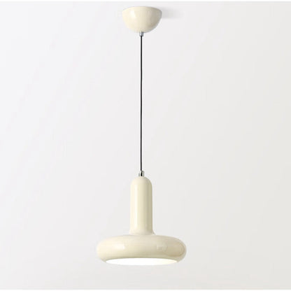 Modern Minimalist Inverted T-Shape Iron 1-Light Pendant Light For Bedroom