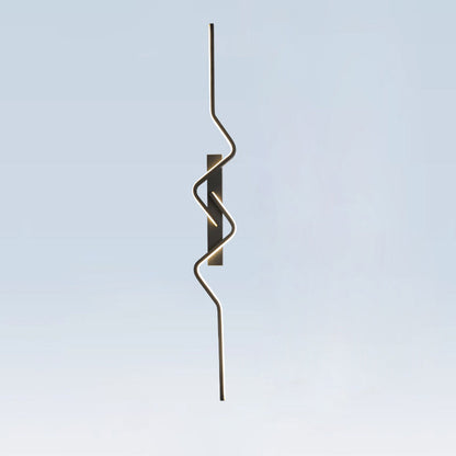 مصباح حائط LED بتصميم عصري بسيط، مصنوع من الألومنيوم والبولي فينيل كلوريد والحديد والسيليكون، لغرفة النوم 