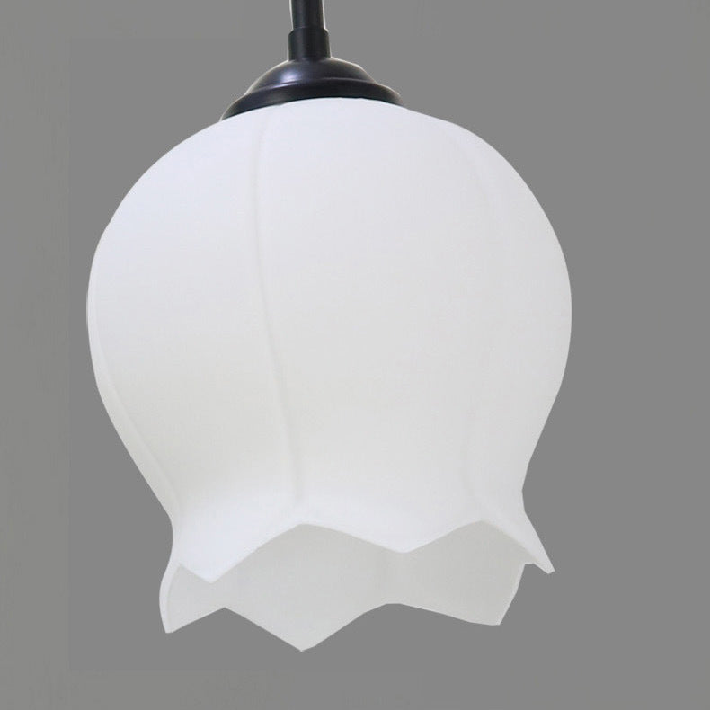 Modern Minimalist Flower-Shaped Iron Glass 3-Light Standing Floor Lamp For Living Room