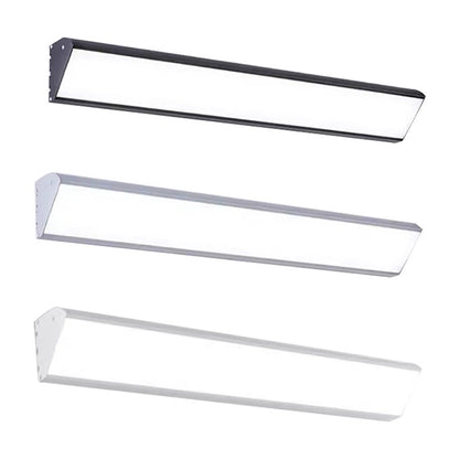 Modern Minimalist Waterproof Outdoor Square Aluminum Acrylic LED Wall Scone Lamp For Outdoor Patio