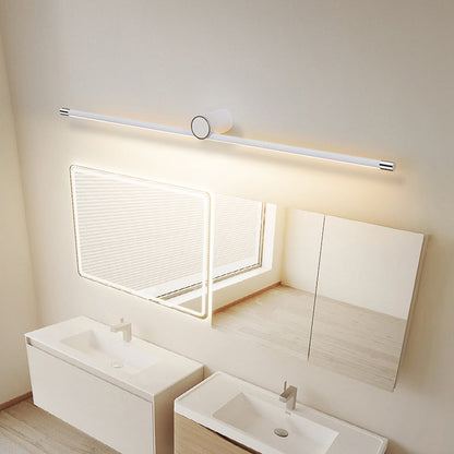 مصباح حائط LED بتصميم أسطواني طويل من الألومنيوم والحديد بتصميم عصري بسيط للحمام 