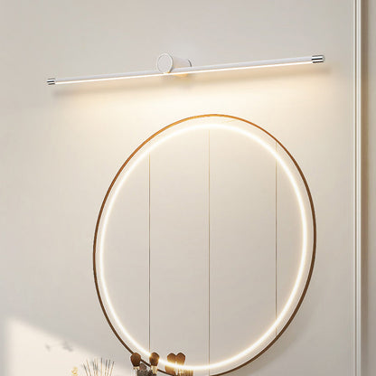 مصباح حائط LED بتصميم أسطواني طويل من الألومنيوم والحديد بتصميم عصري بسيط للحمام 