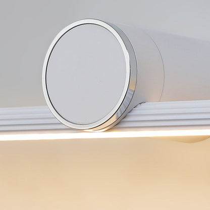 مصباح حائط LED بتصميم أسطواني طويل من الألومنيوم والحديد بتصميم عصري بسيط للحمام 