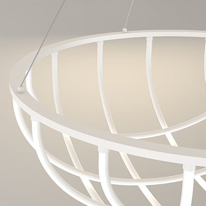ثريا LED من الألومنيوم والسيليكون بتصميم عصري بسيط على شكل خط طويل غير منتظم لغرفة المعيشة 