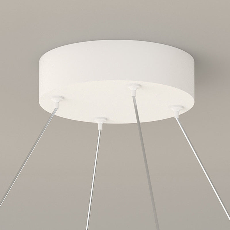 ثريا LED من الألومنيوم والسيليكون بتصميم عصري بسيط على شكل خط طويل غير منتظم لغرفة المعيشة 
