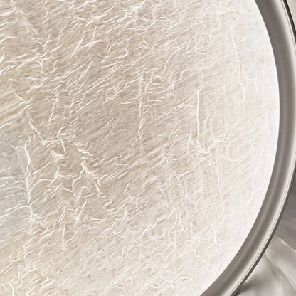 Modern Minimalist Round Water Ripple Aluminum Iron Acrylic LED Flush Mount Ceiling Light For Living Room