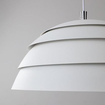 Modern Minimalist Half Circle Dome Iron 1-Light Pendant Light For Living Room