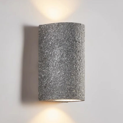 Modern Minimalist Cylinder Composite LED Wall Sconce Lamp For Living Room