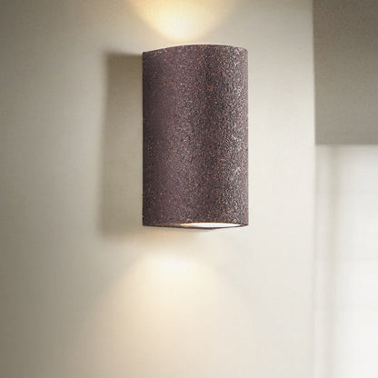 Modern Minimalist Cylinder Composite LED Wall Sconce Lamp For Living Room