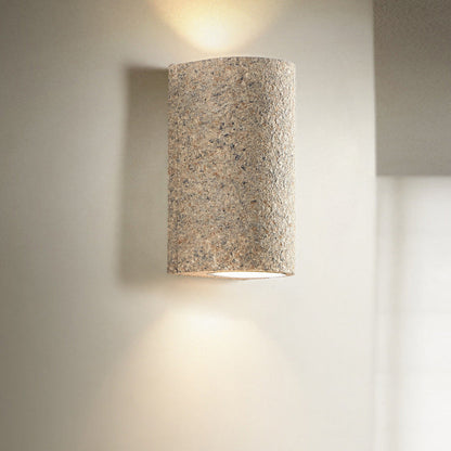 Modern Minimalist Cylinder Composite LED Wall Sconce Lamp For Living Room