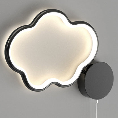 مصباح حائط LED من الأكريليك والألومنيوم والحديد بتصميم آرت ديكو حديث على شكل نجوم وغيوم وقمر لغرفة النوم 