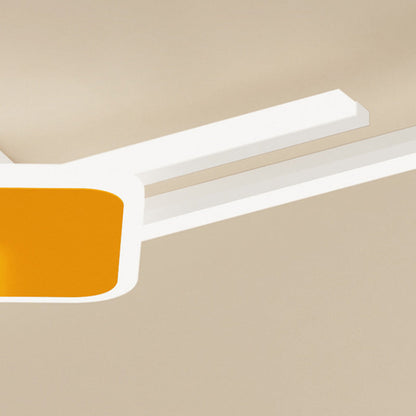 مصباح حائط LED بتصميم مستطيل عصري بسيط لغرفة النوم مصنوع من الأكريليك 