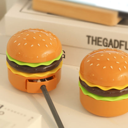 Contemporary Creative Hamburger Plastic LED Table Lamp For Bedroom
