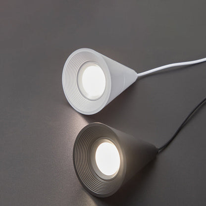 Modern Minimalist Cone Aluminum LED Pendant Light For Bedroom