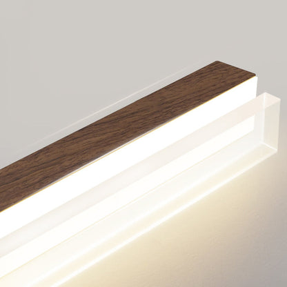 ثريا جزيرة LED مصنوعة من الألومنيوم والأكريليك بتصميم عصري بسيط لغرفة الطعام