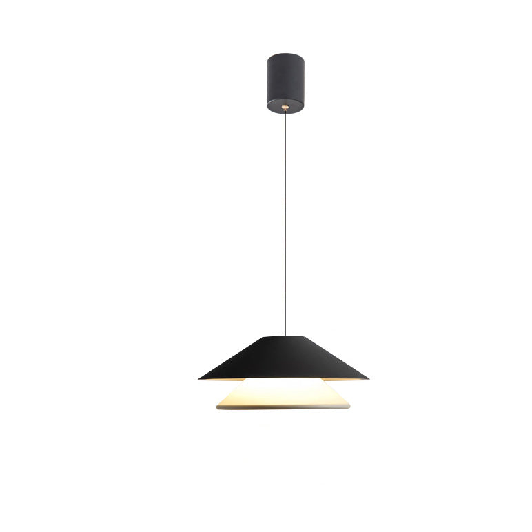 مصباح LED دائري مزدوج قابل للرفع من الألومنيوم لغرفة النوم بتصميم عصري لغرفة النوم 
